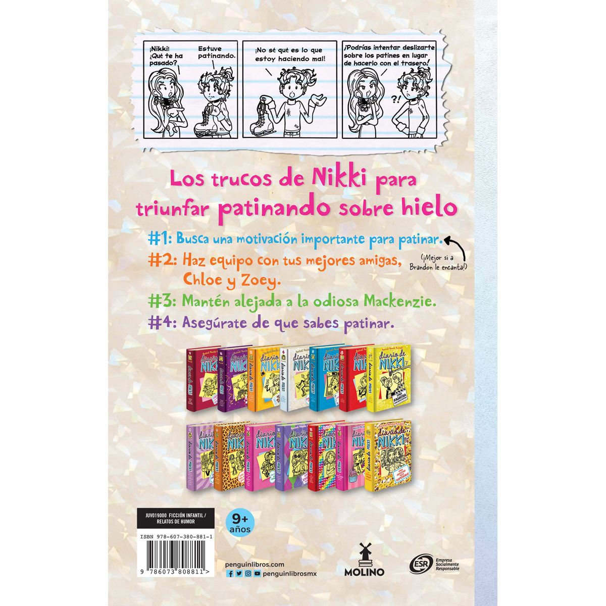 Diario de nikki 4: Patinadora sobre hielo muy poco agraciada