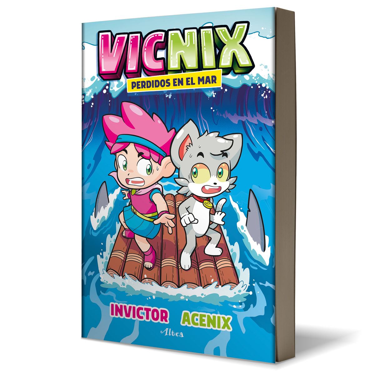 Vicnix perdidos en el mar