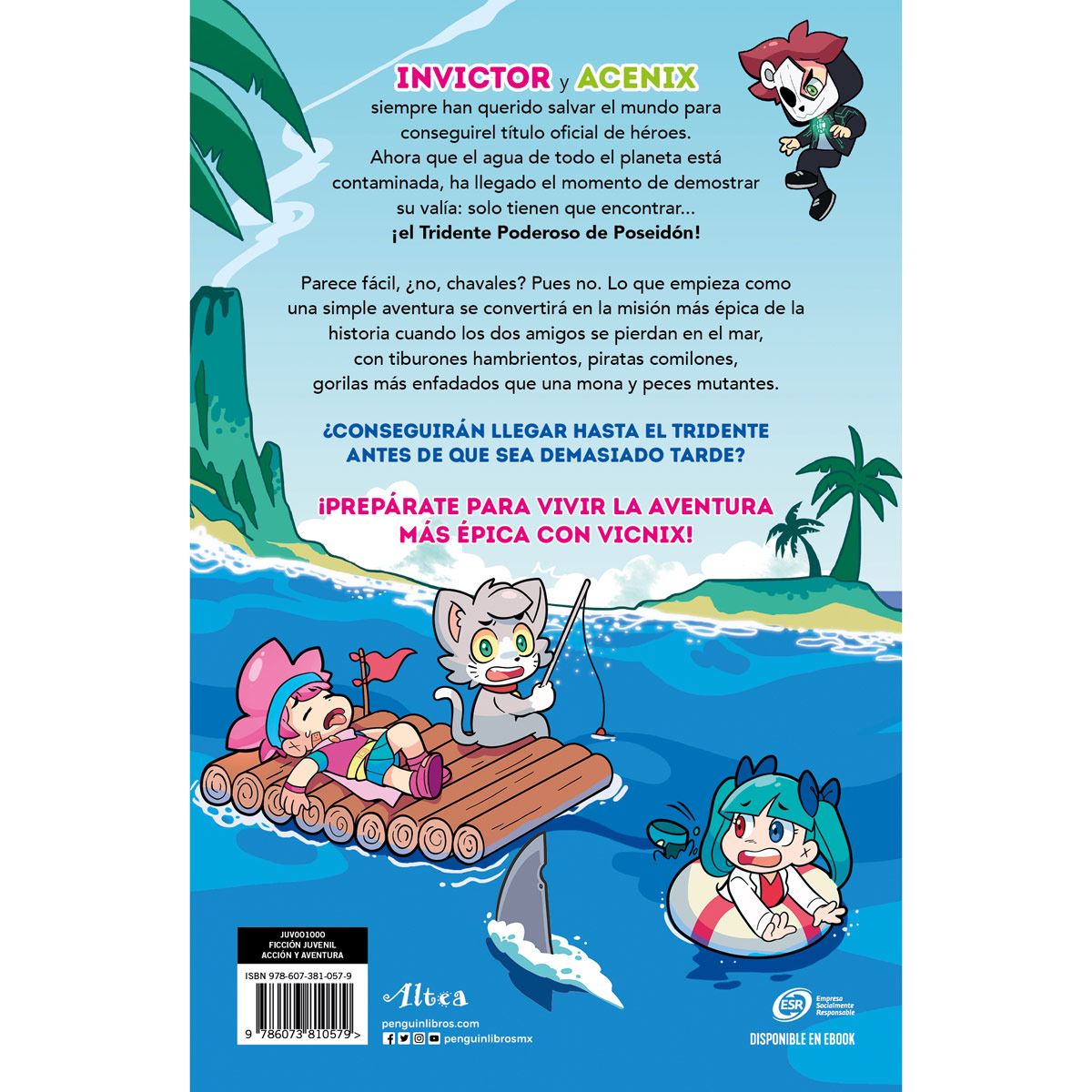 Vicnix perdidos en el mar