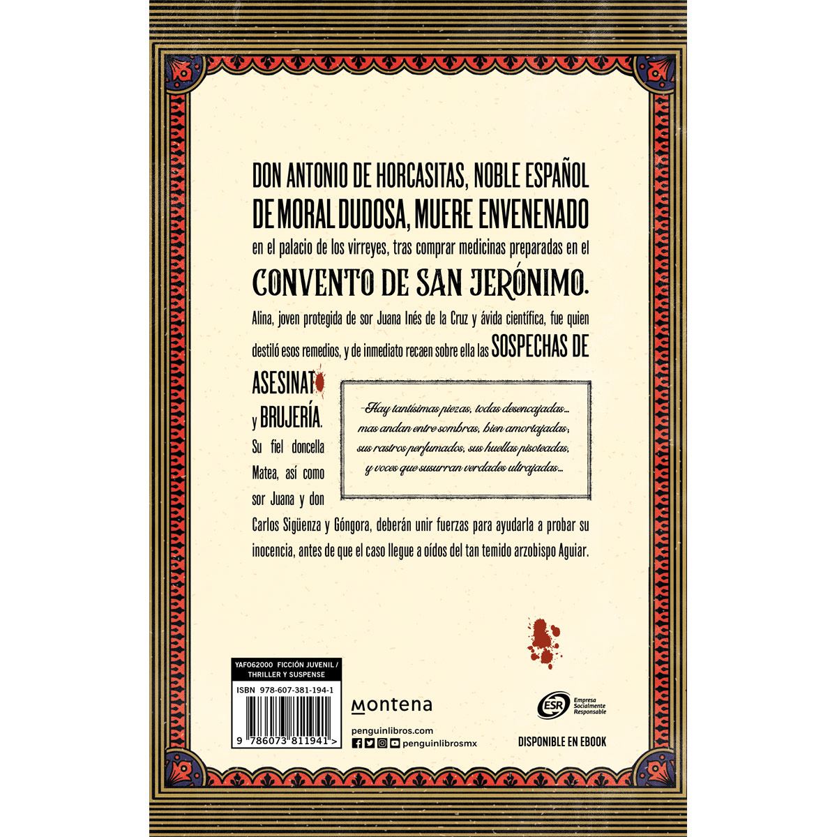 Muerte en San Jerónimo 3. los antiguos venenos
