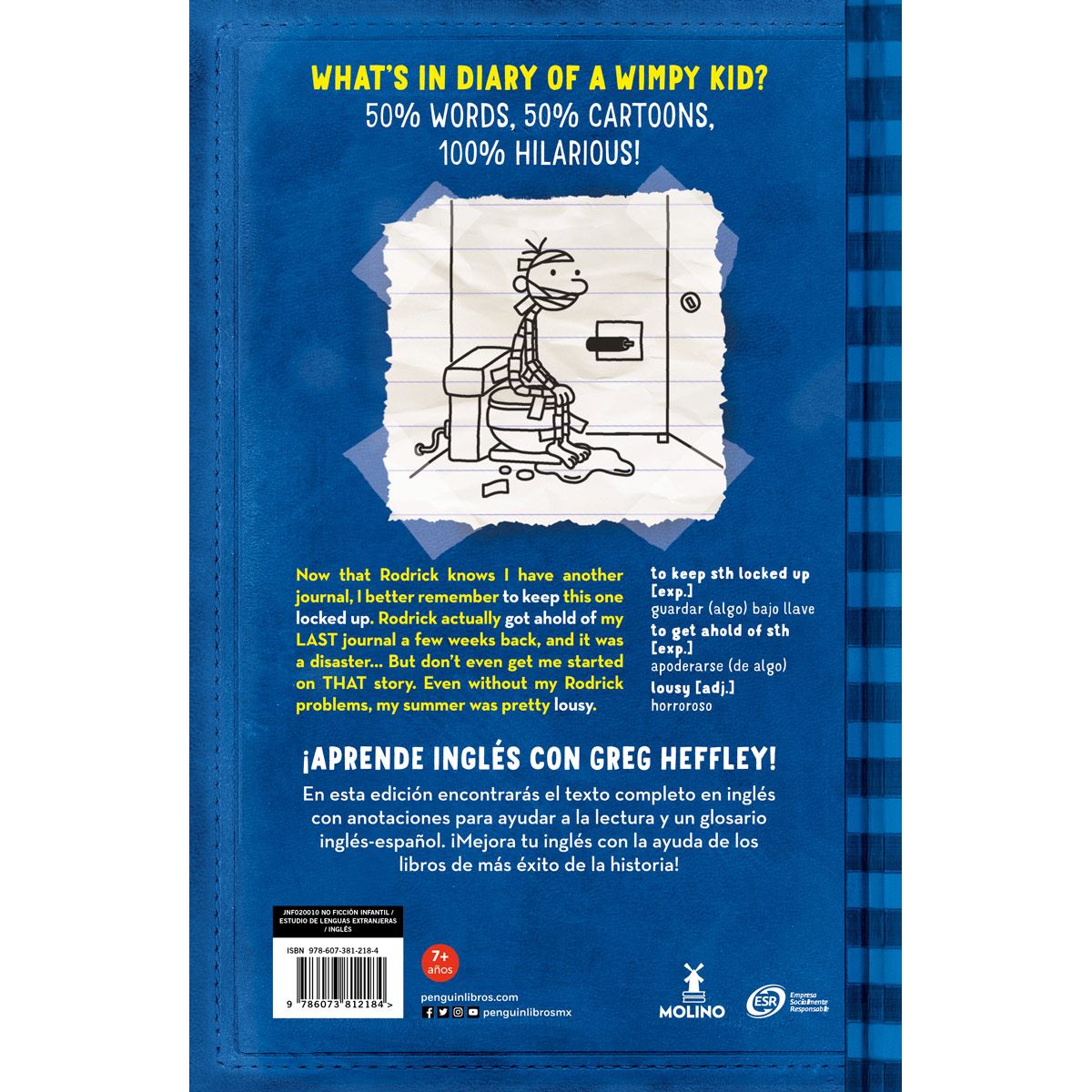 Diario de Greg 2. English learner edition