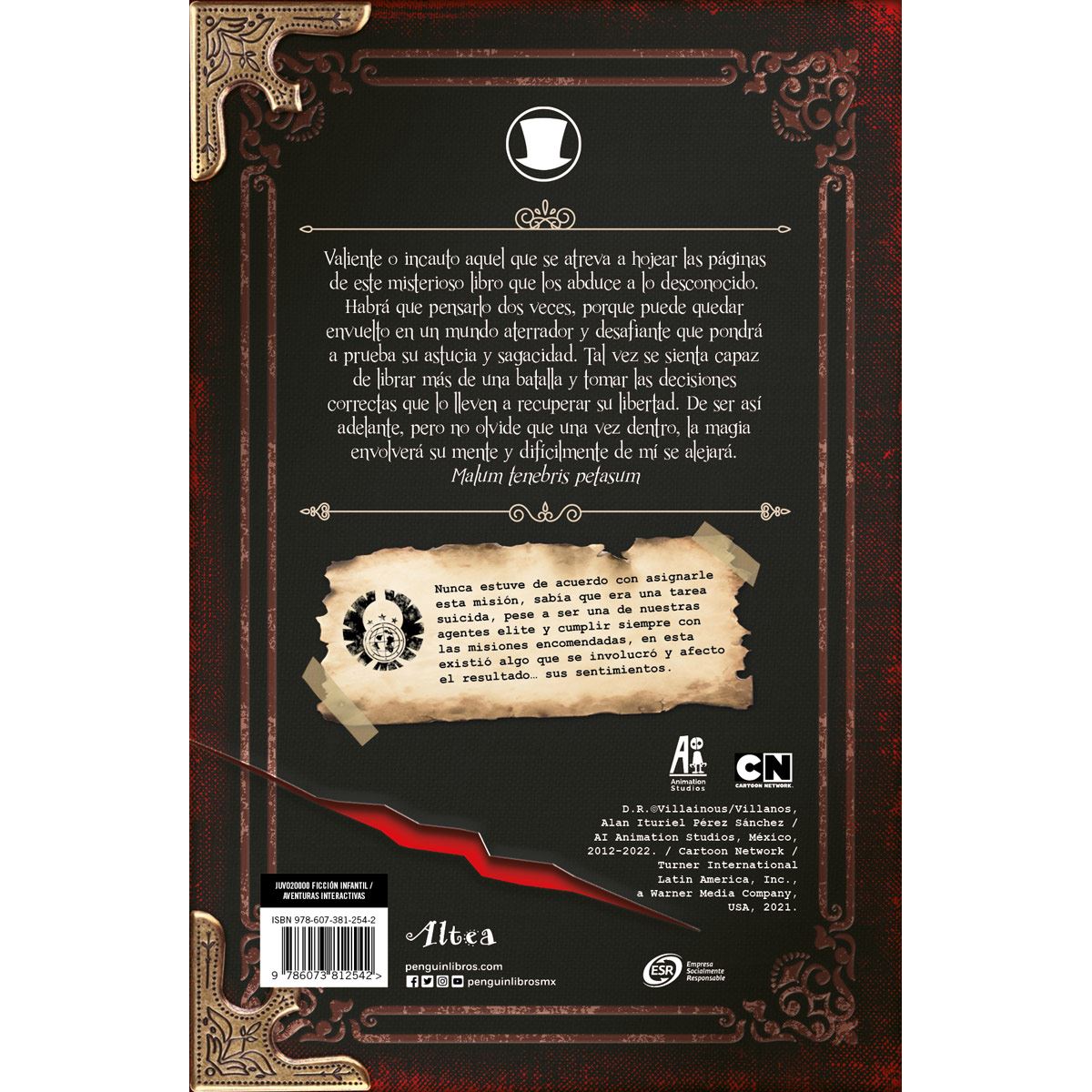 El libro completamente inofensivo de black hat