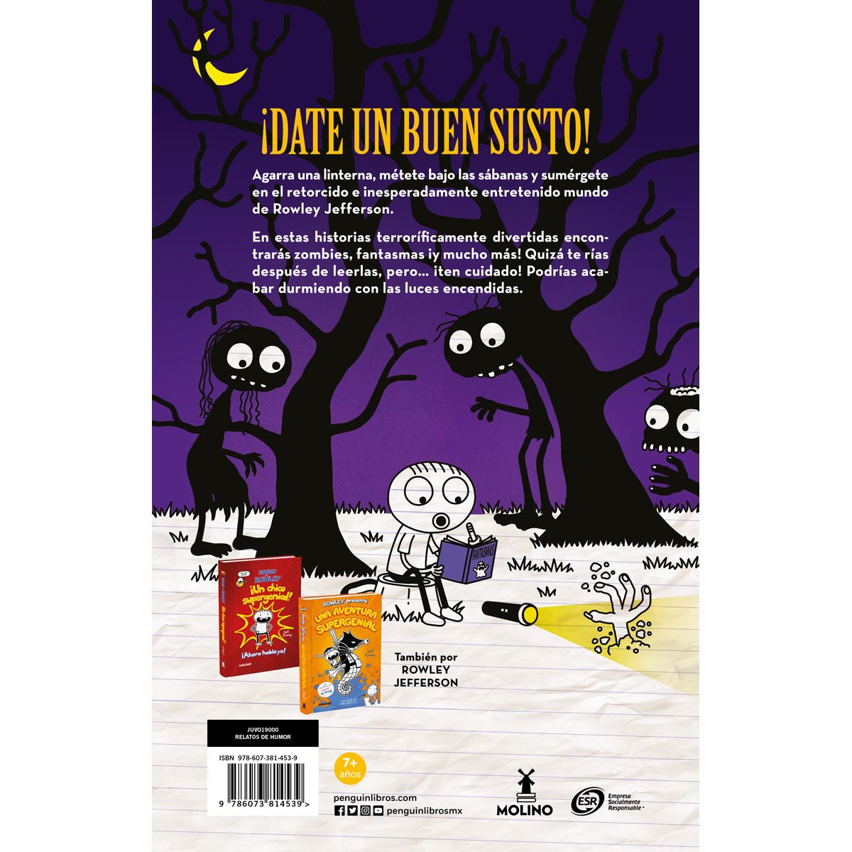 Diario de Rowley 3: historias supergeniales de miedo