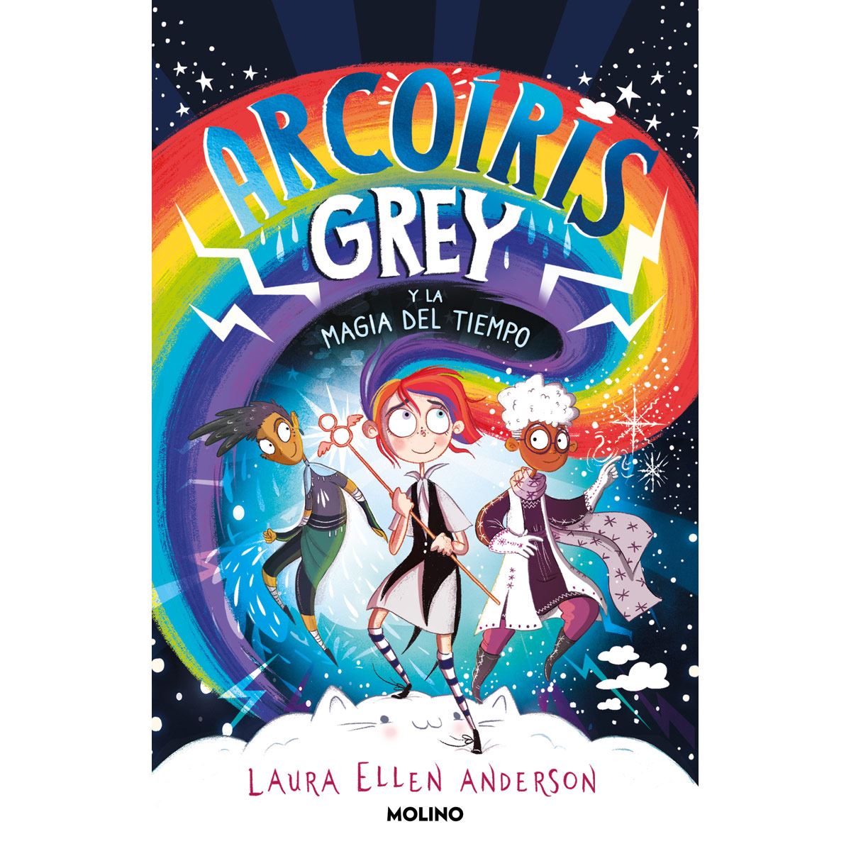 Arcoíris Grey y la magia del tiempo