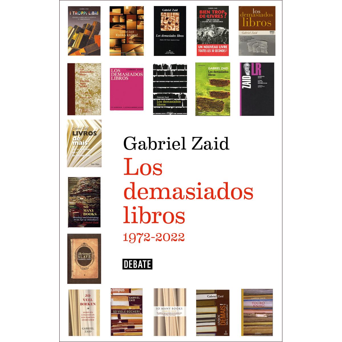 Los demasiados libros 1972 - 2022