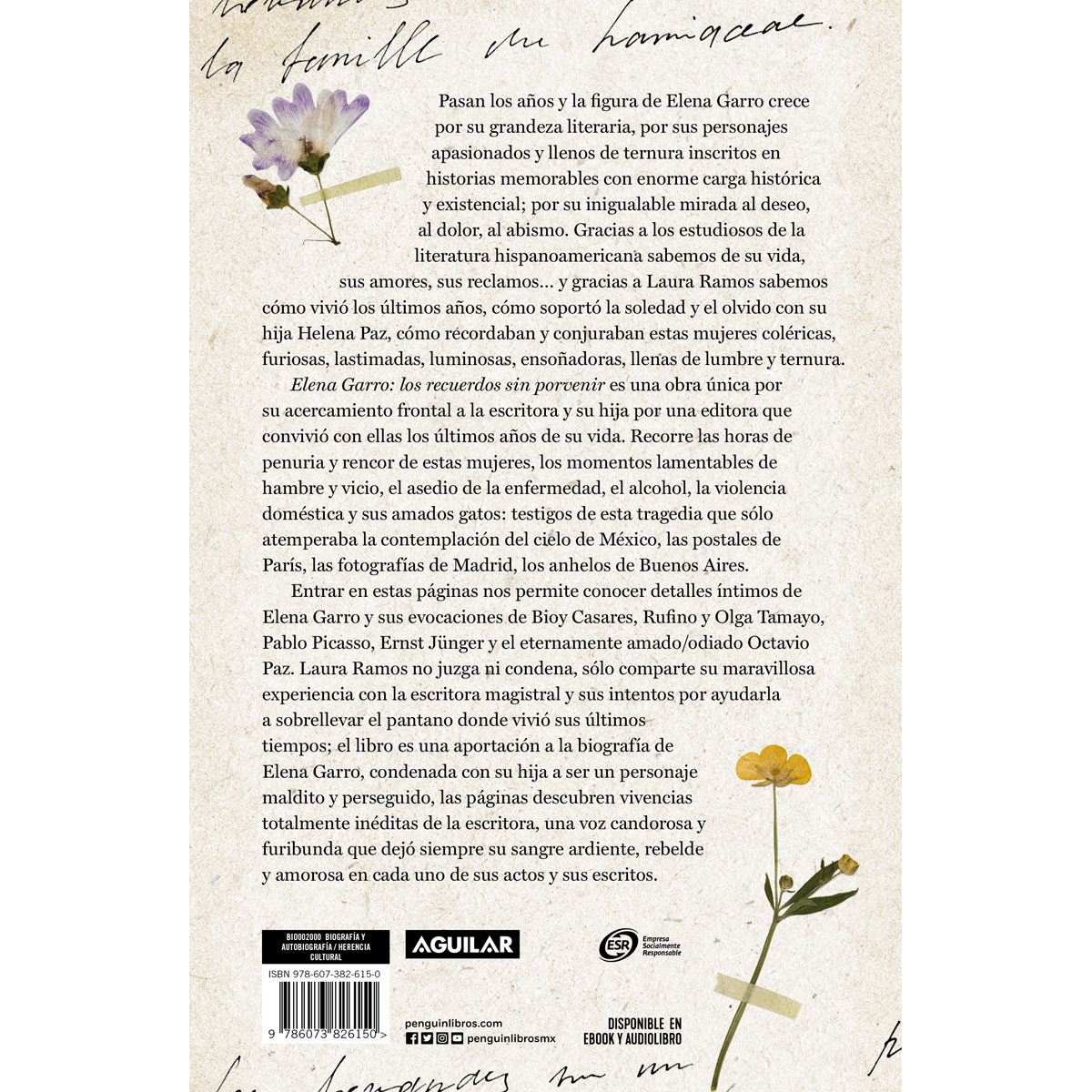 Elena Garro: los recuerdos sin porvenir