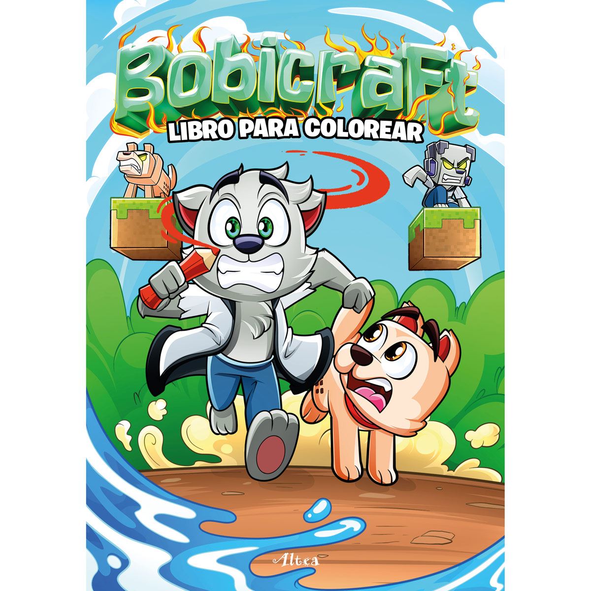 Bobicraft Libro para colorear y actividades