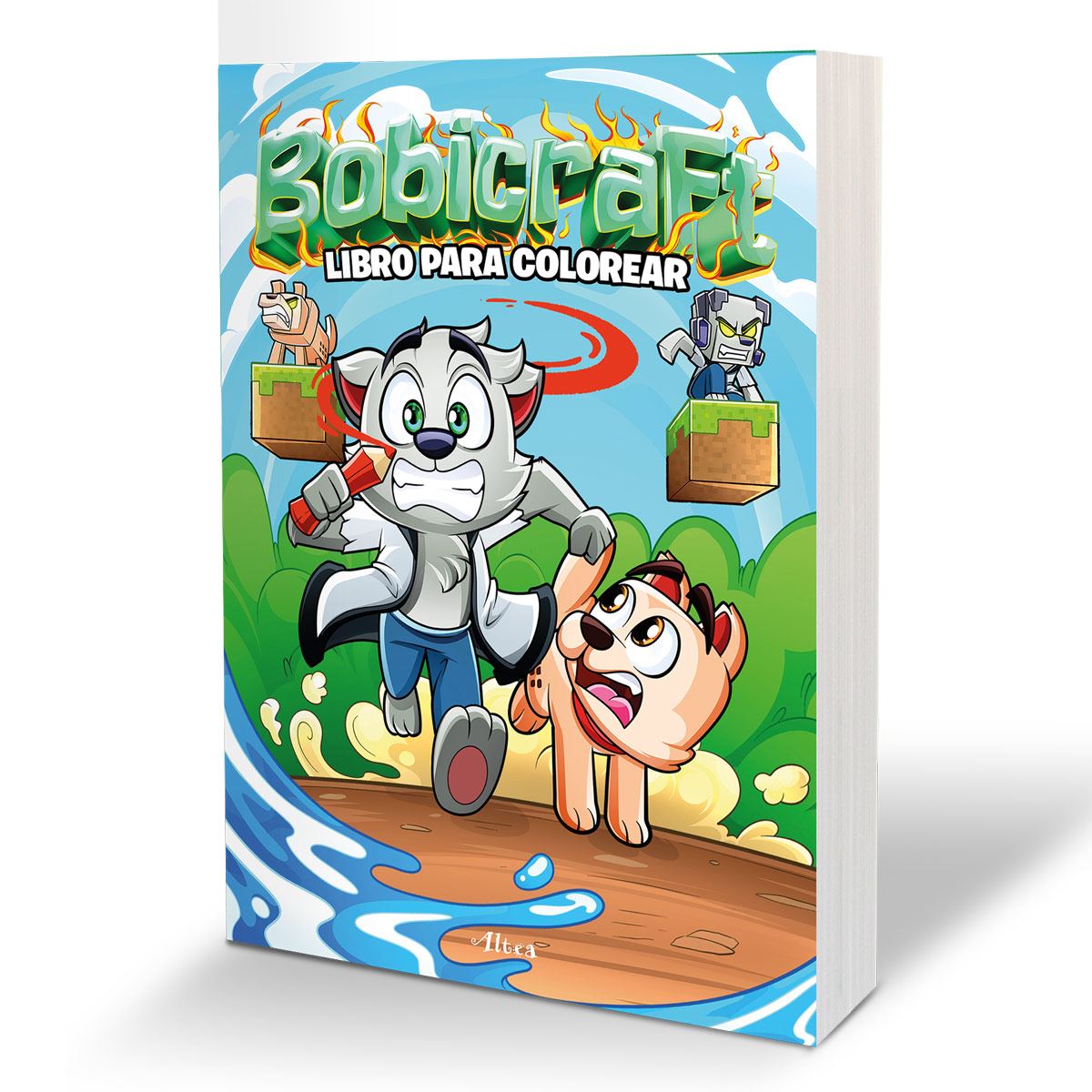 Bobicraft Libro para colorear y actividades