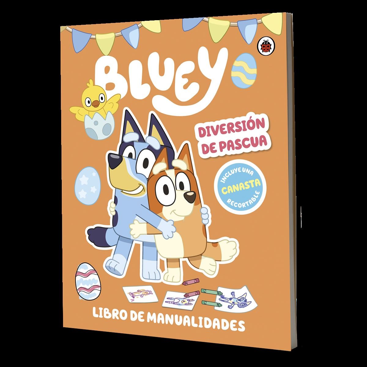Bluey - Juegos Y Diversión - Libro Para Colorear, De Ladybird