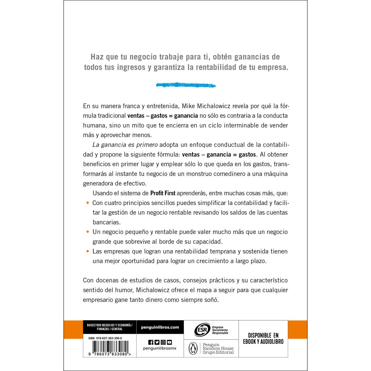 La ganancia es primero