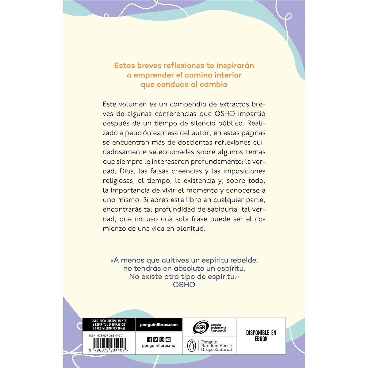 Palabras de un hombre de silencio