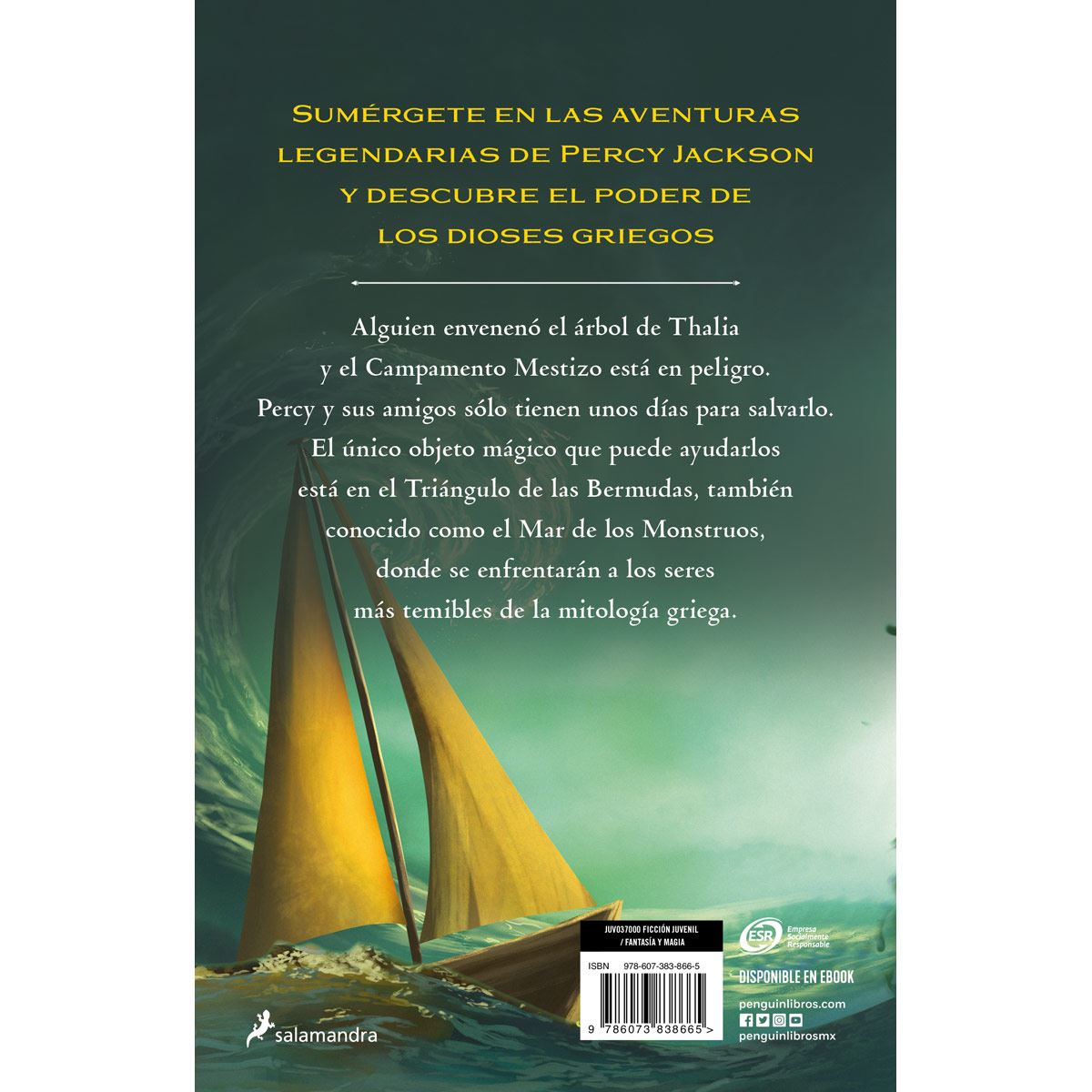 Percy Jackson 2. El mar de los monstruos