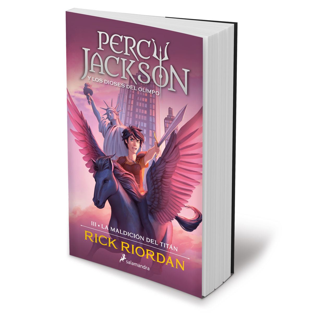 La maldición del Titán (Percy Jackson y los dioses del Olimpo 3) ::  RIORDAN, Rick :: Salamandra :: Libros :: Dideco