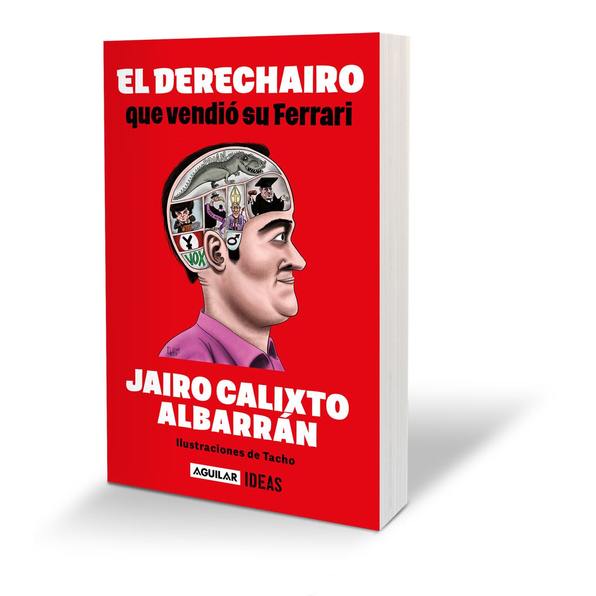 El derechairo que vendió su ferrari