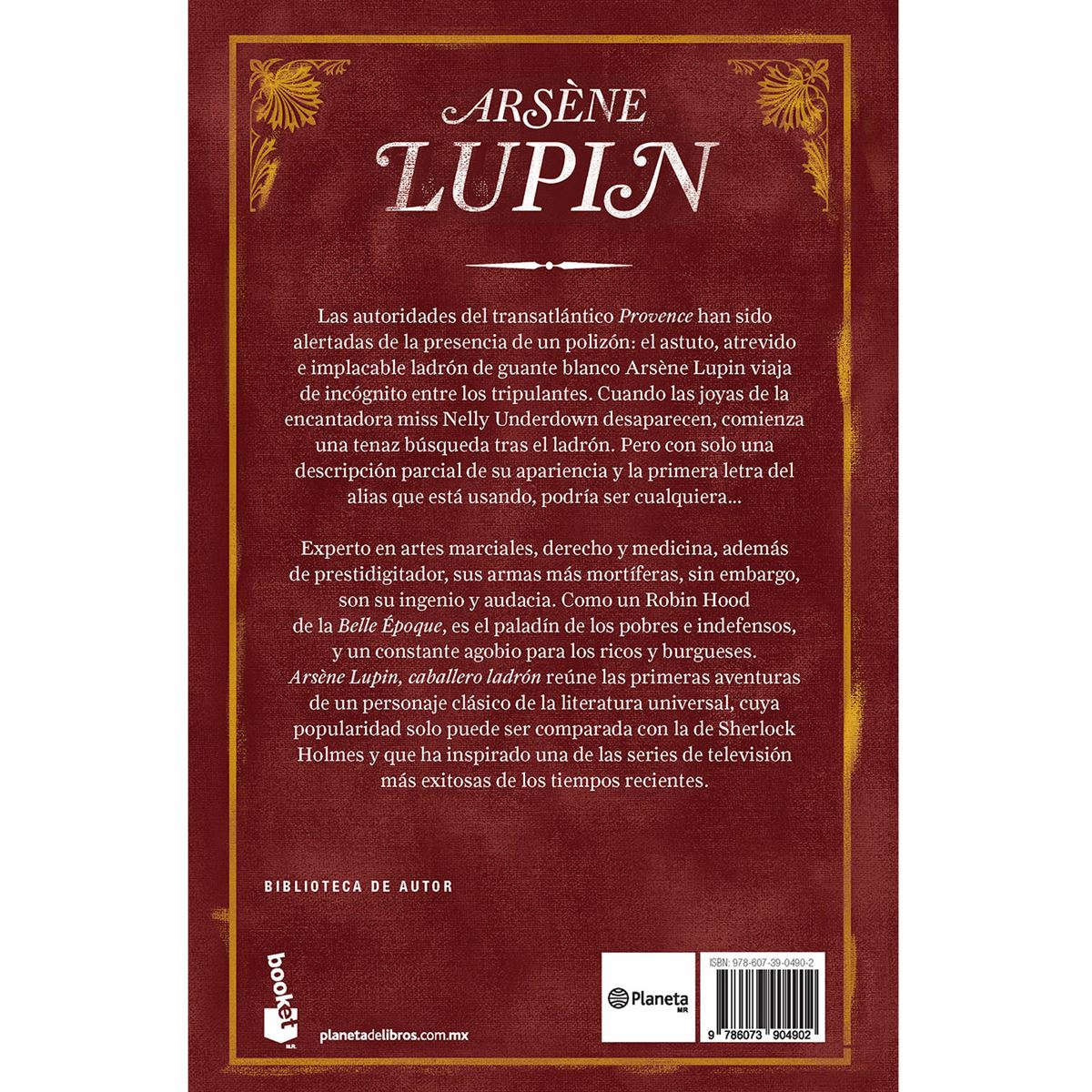 Arsène Lupin. Caballero ladrón, tapa dura