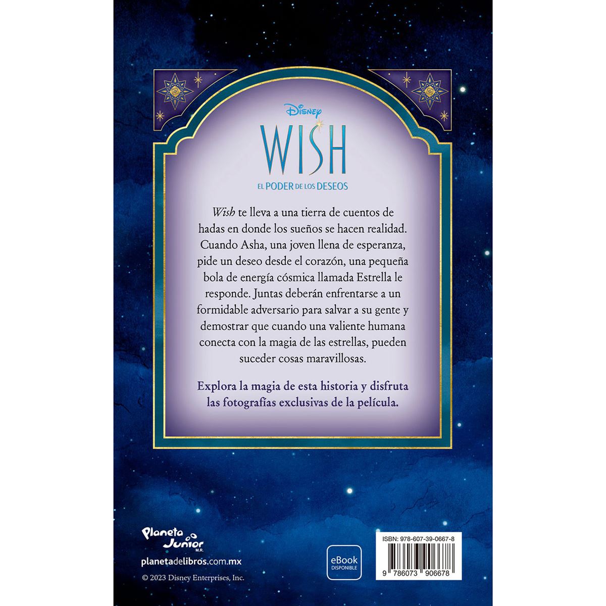 Libro Wish. Libro de los deseos Disney