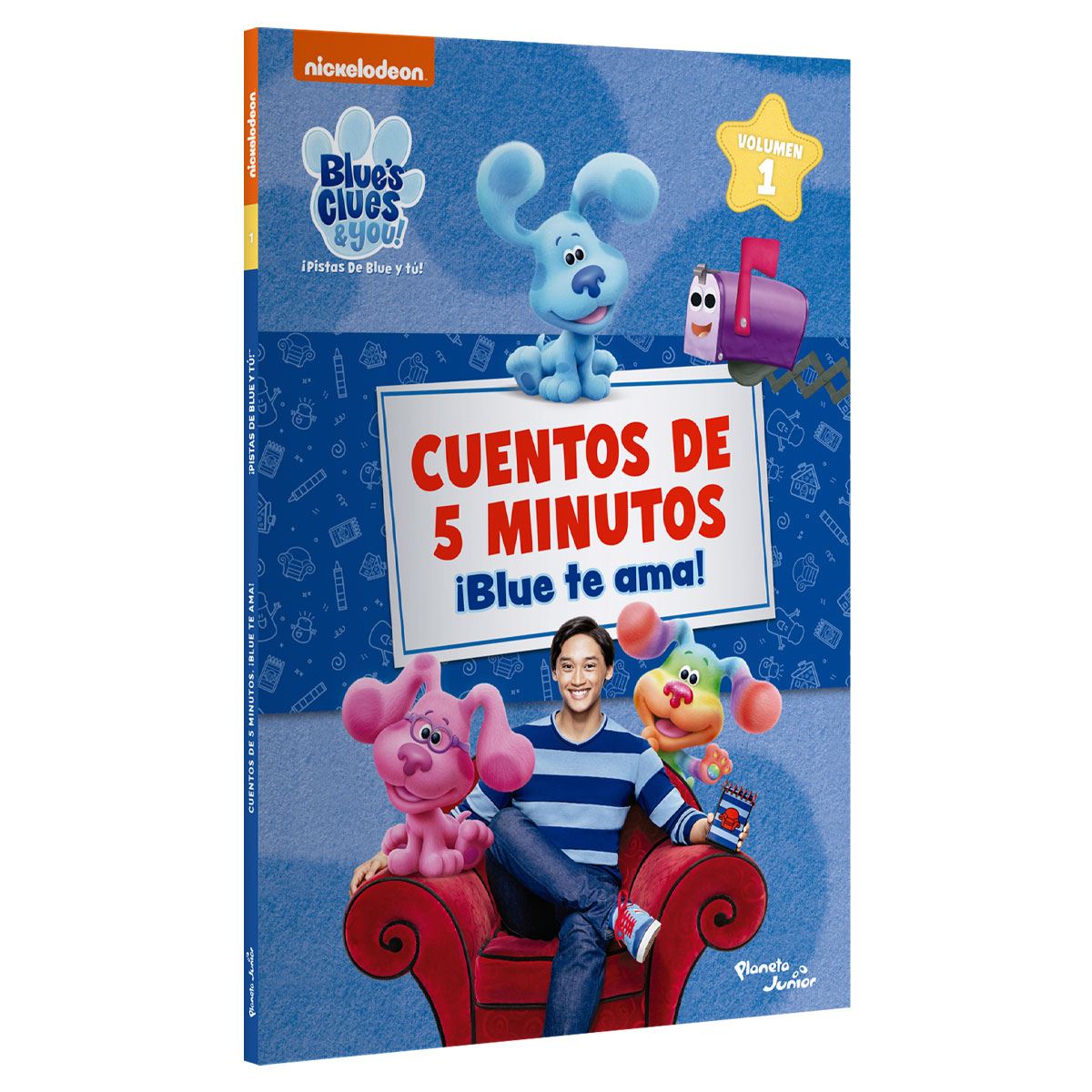 Las pistas de Blue y tú. Cuentos de 5 minutos. ¡Blue te ama!