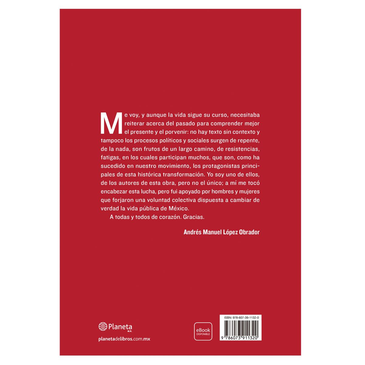 ¡Gracias! - Andres Manuel Lopez Obrador - Libro