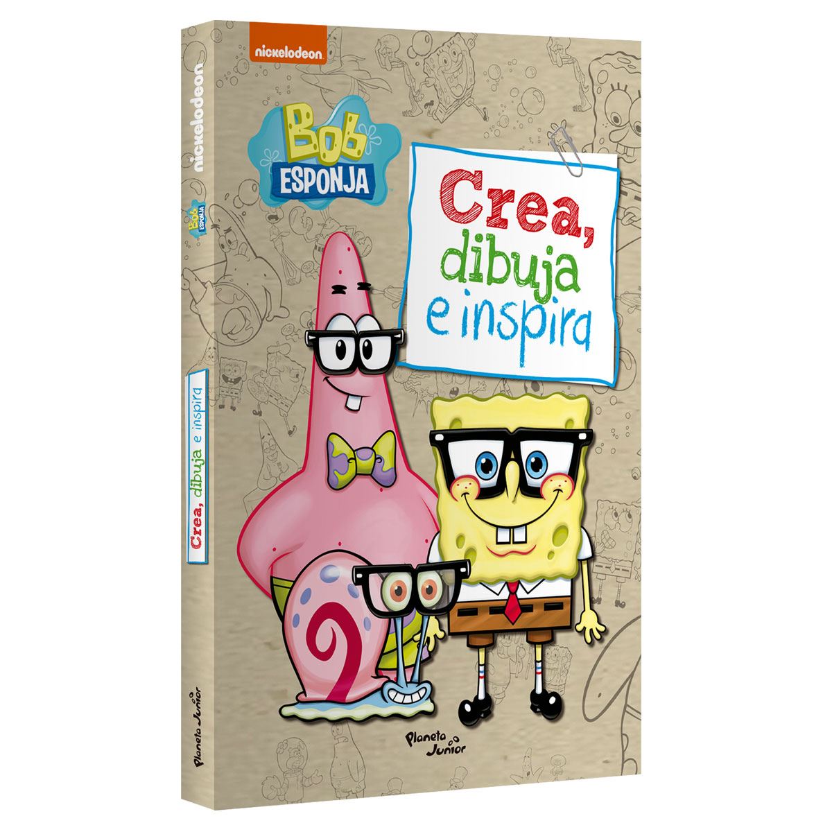 Bob Esponja. Crea, dibuja e inspira