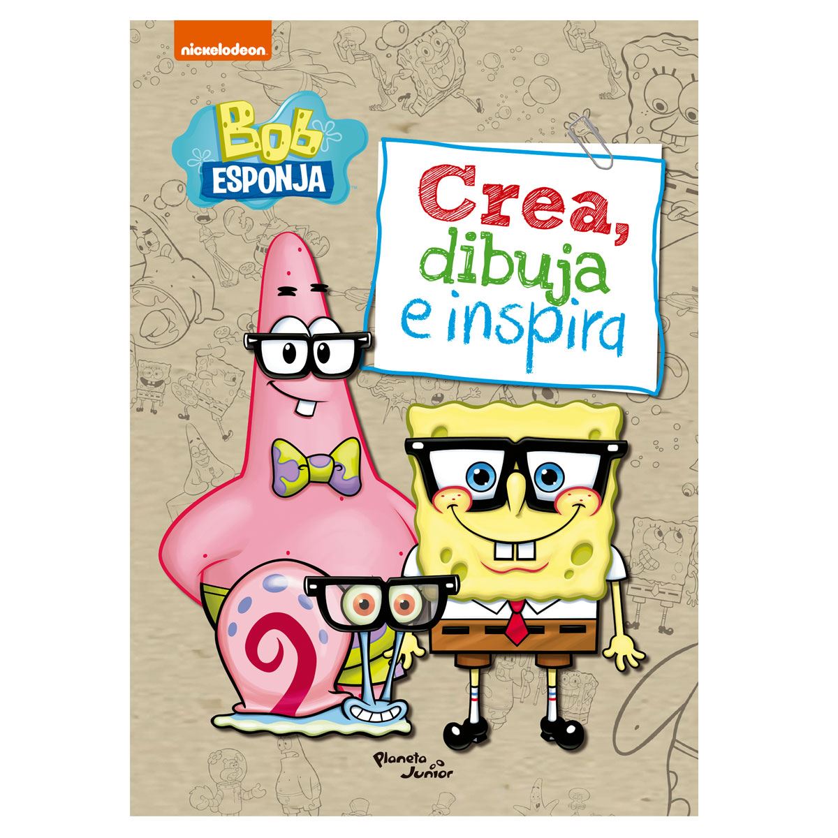 Bob Esponja. Crea, dibuja e inspira