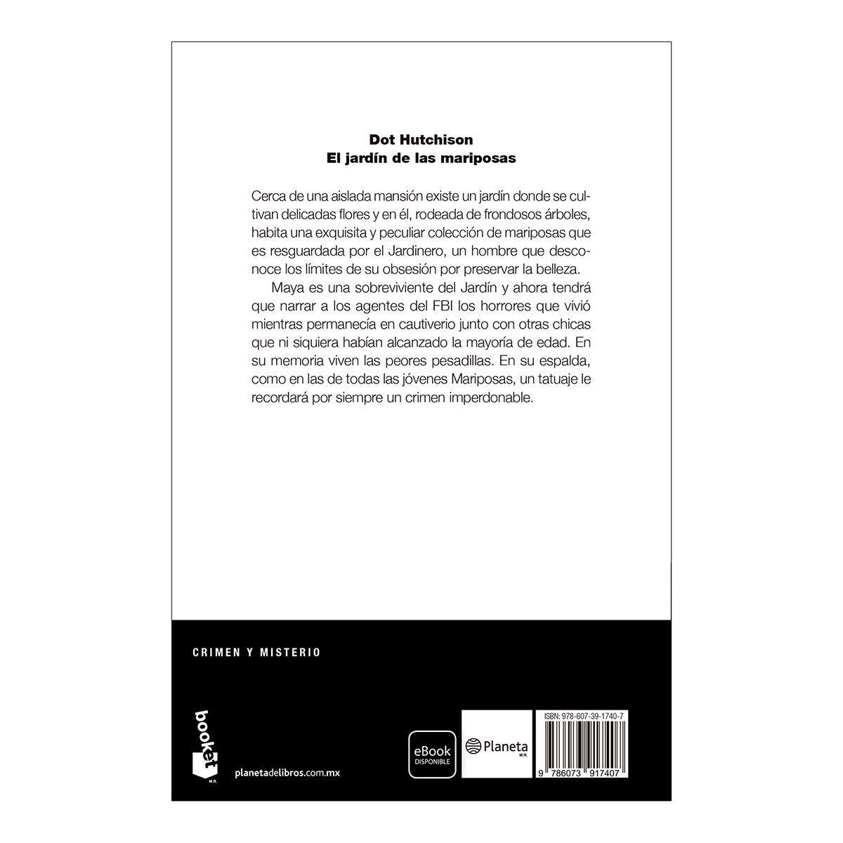 El Jardín de las Mariposas | Dot Hutchison