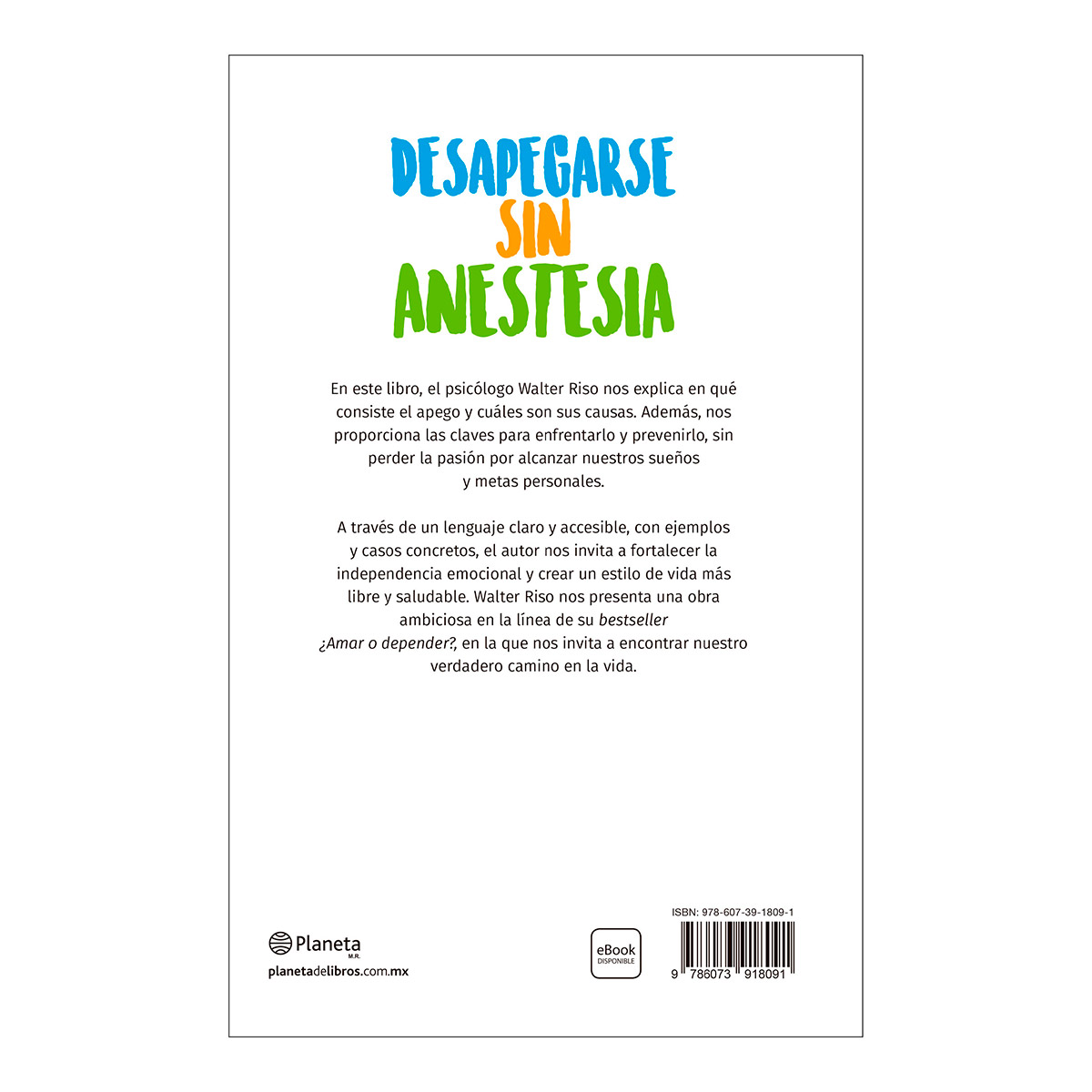 Desapegarse sin anestesia TD