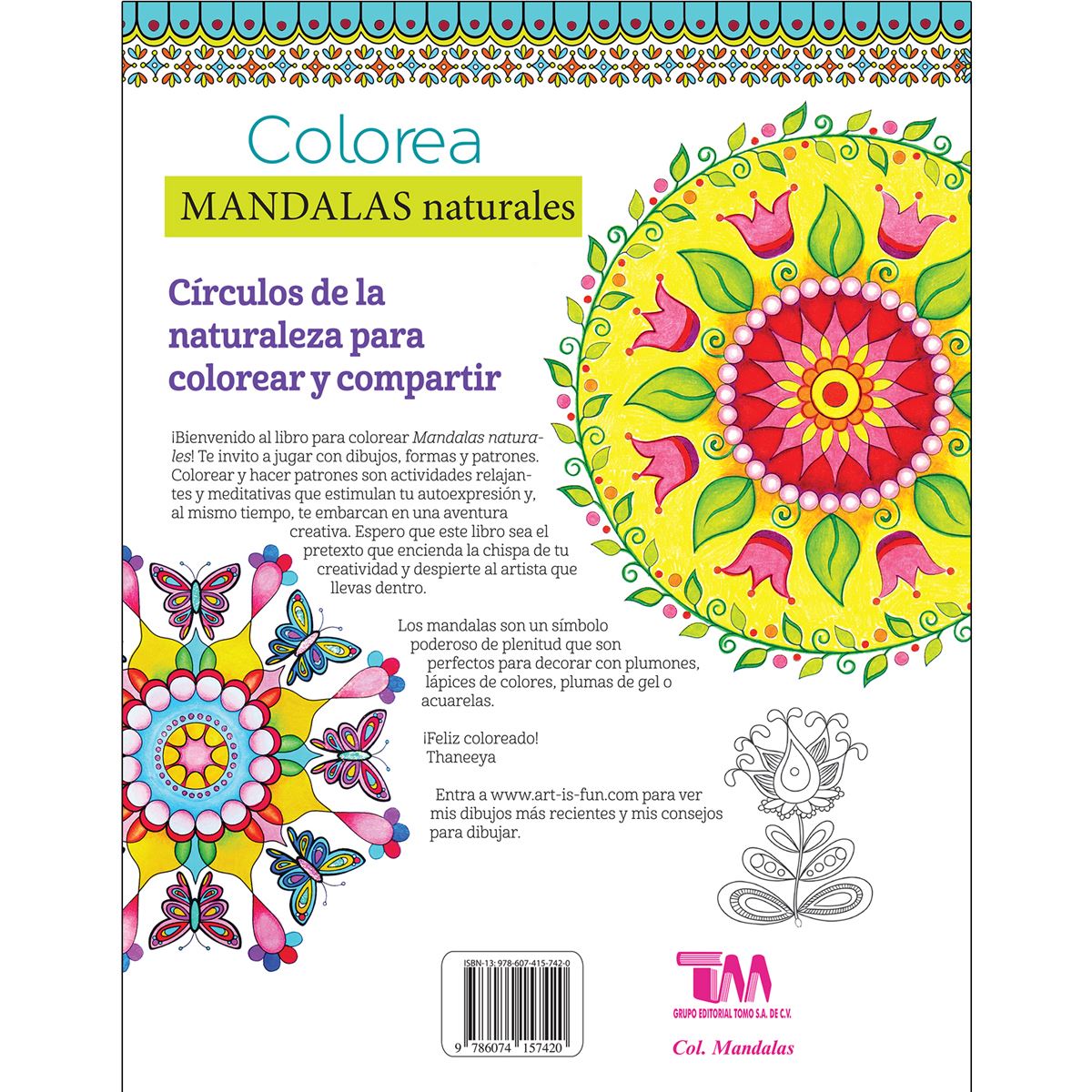 Colorea Mandalas Naturales
