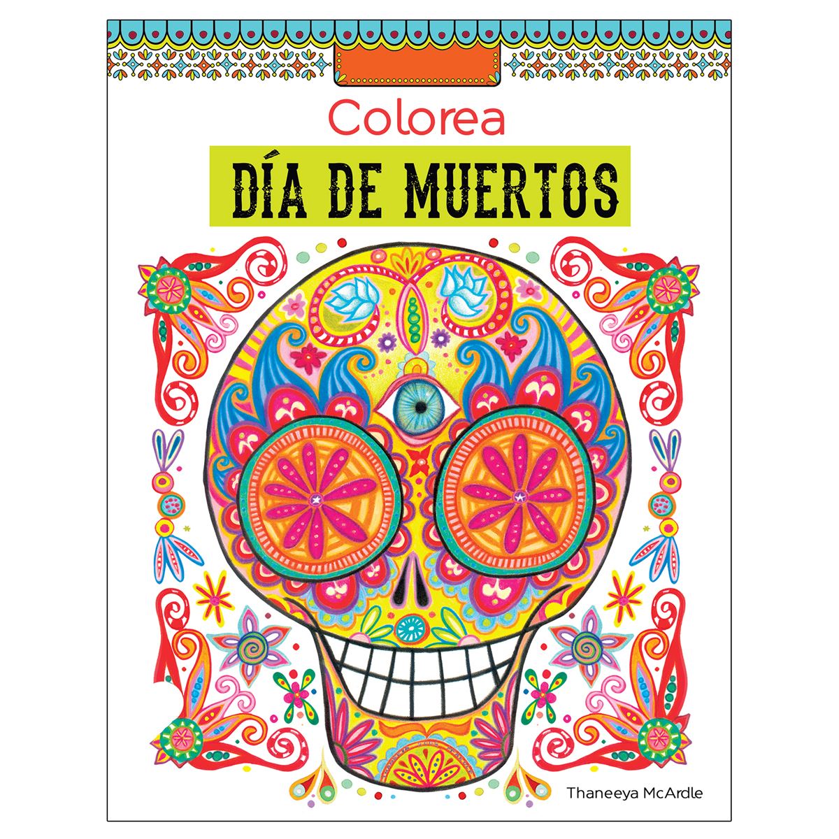 Colorea Día de Muertos