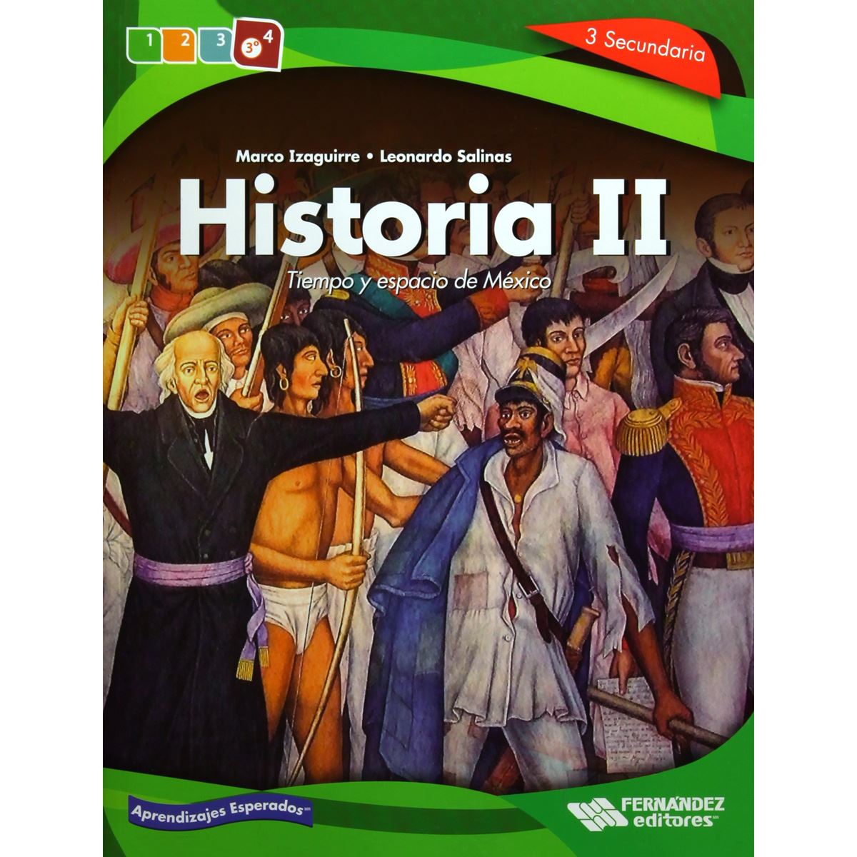 Historia Ii Para 3° De Sec. Tiempo Y Espacio De México. (Novedad 2014)