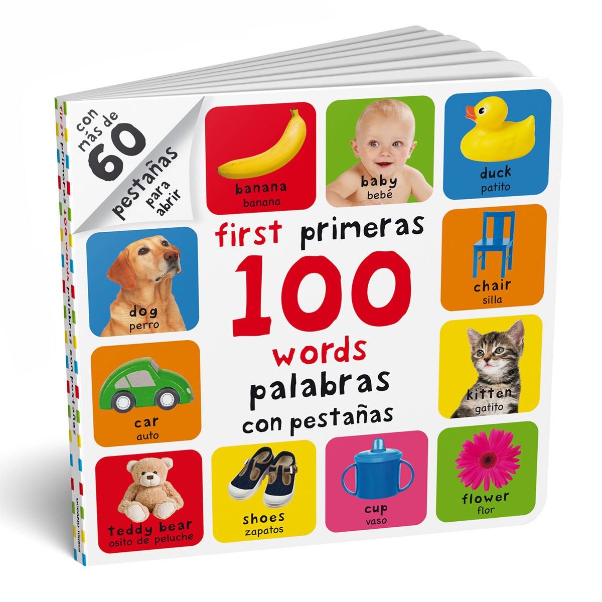 First/Primeras 100 words/palabras con pestañas