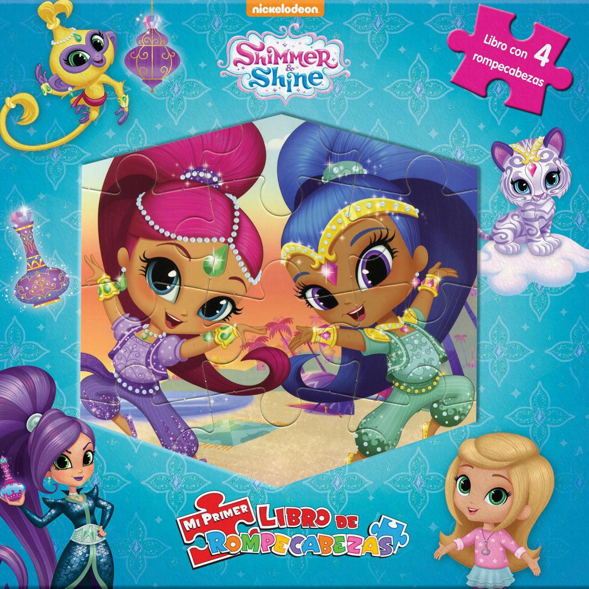Mi Primer Libro De Rompecabezas: Shimmer Y Shine