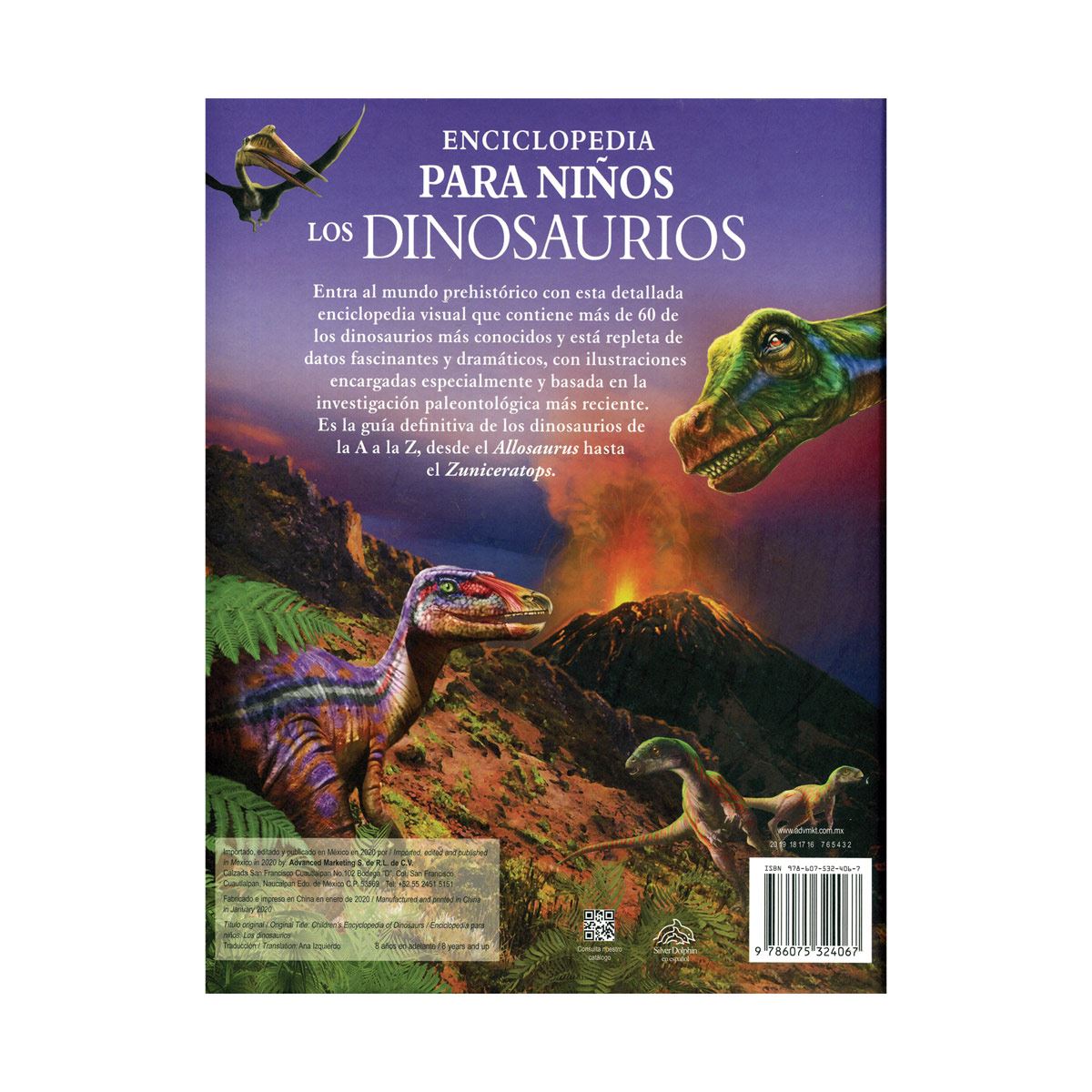 Enciclopedia para niños. Los dinosaurios.