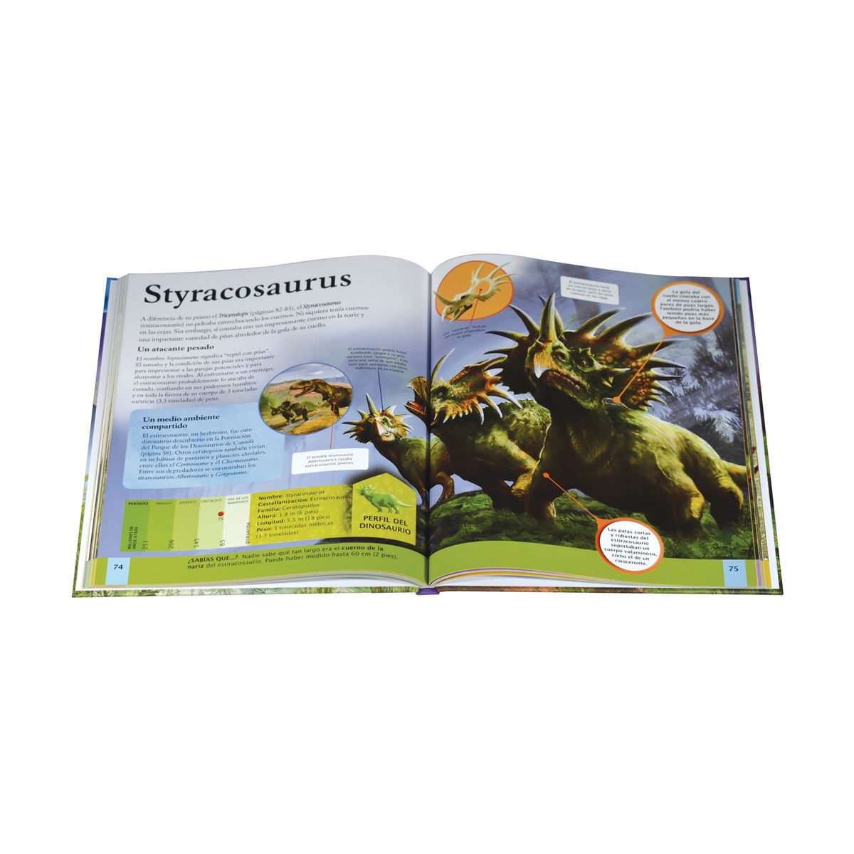 Enciclopedia para niños. Los dinosaurios.