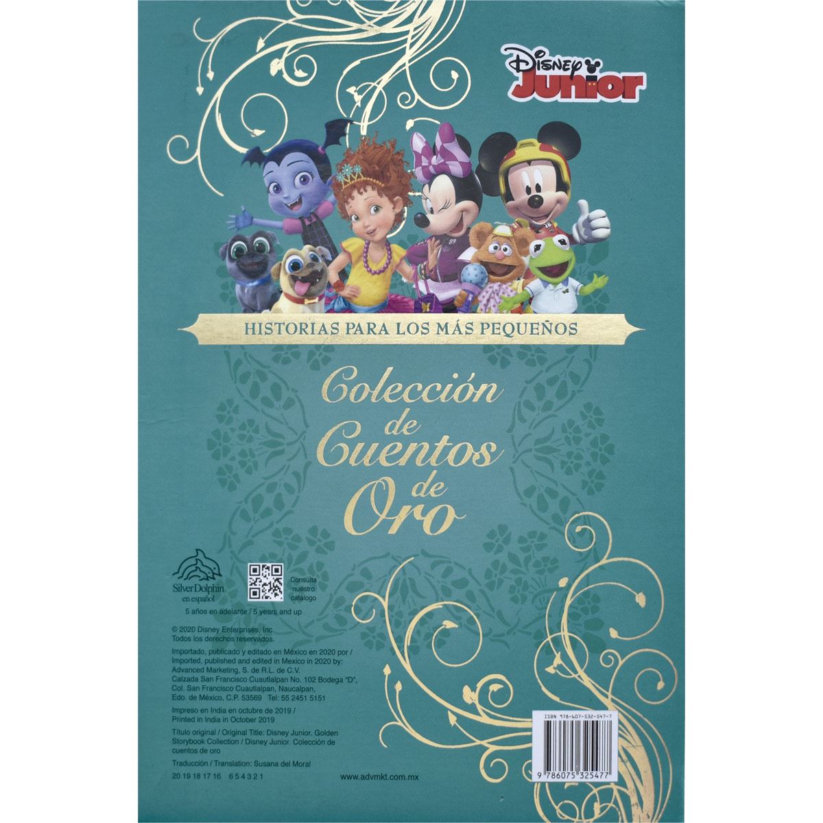 Colección de cuentos de oro: Disney junior