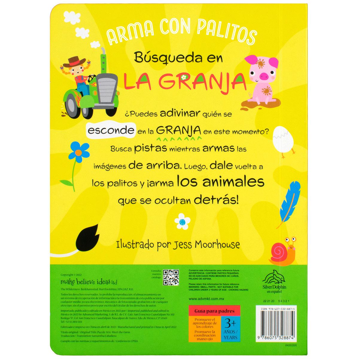 Arma con palitos búsqueda en la granja