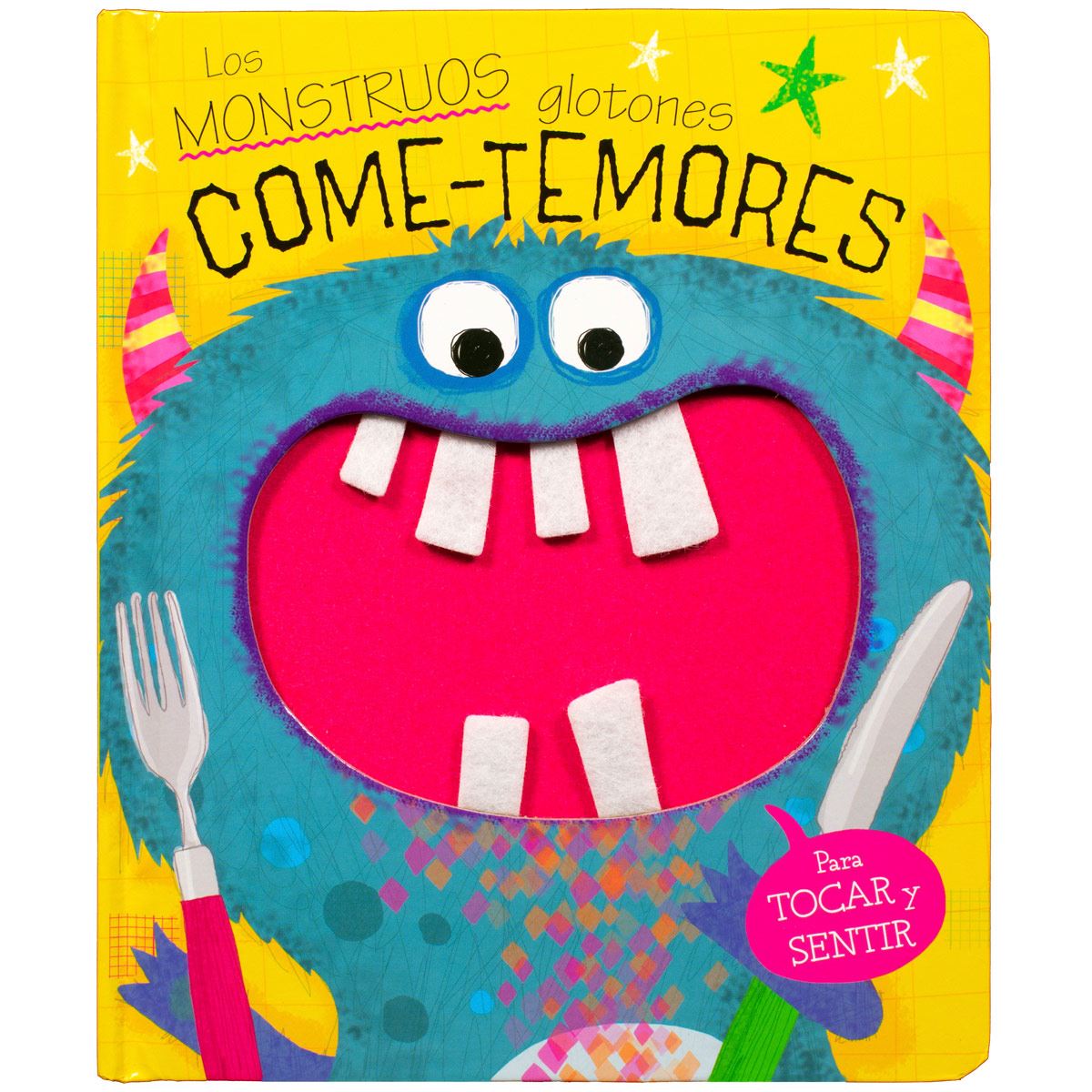 Para tocar y sentir los monstruos glotones come temores