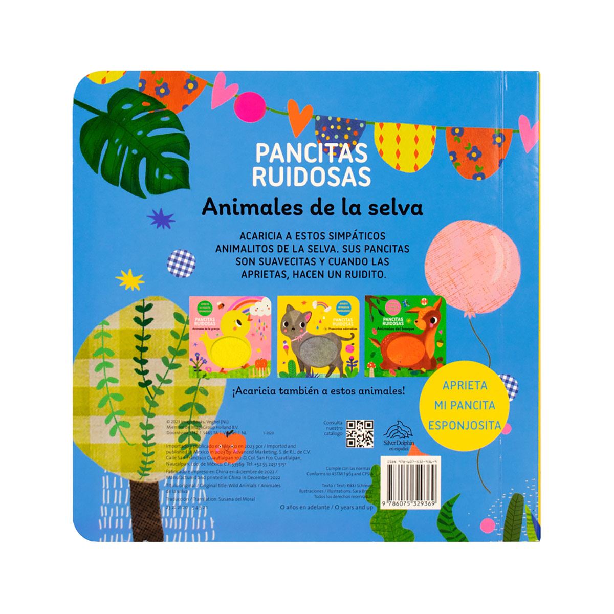 Pancitas ruidosas animales de la selva