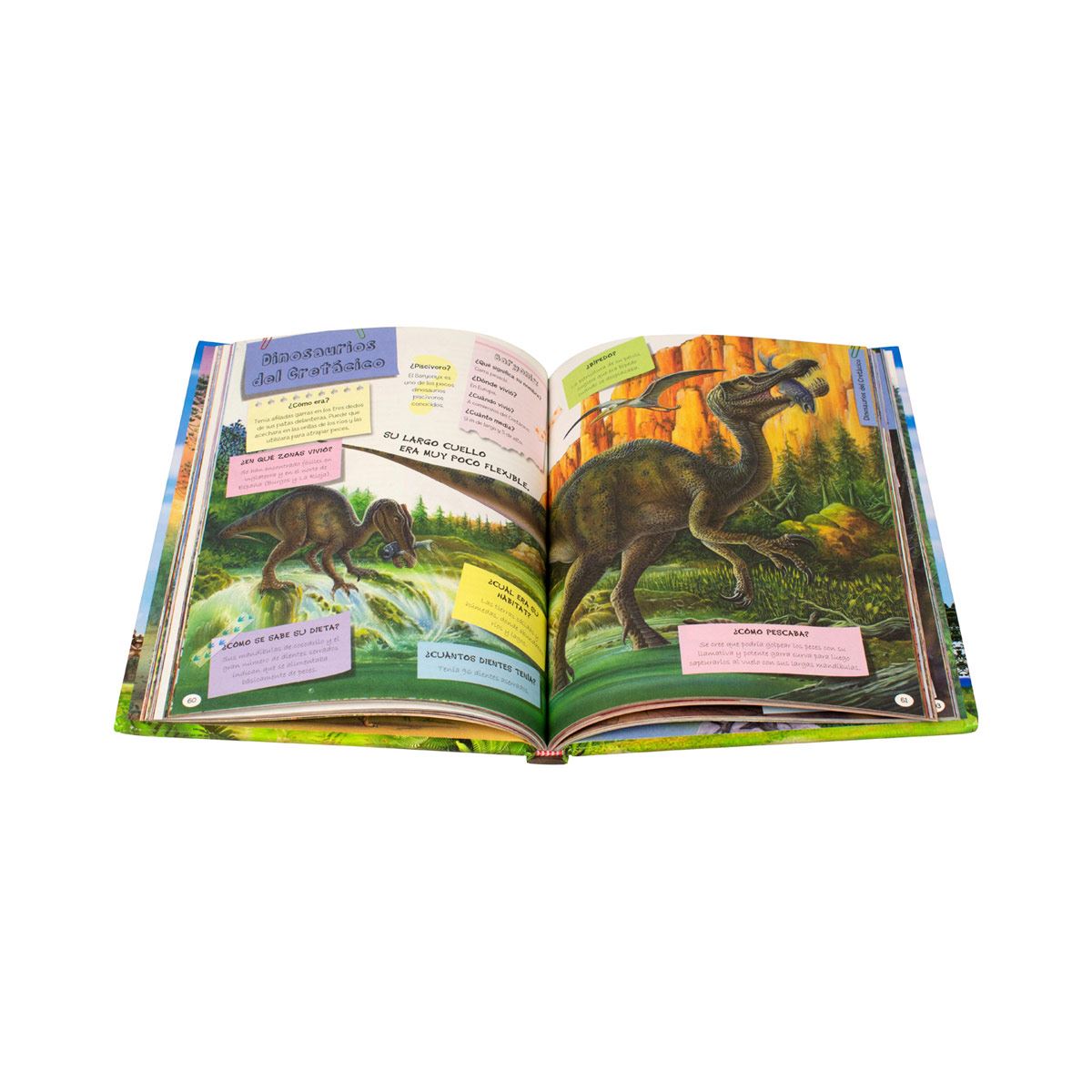 Primera biblioteca 1001 preguntas y respuestas sobre los dinosaurios