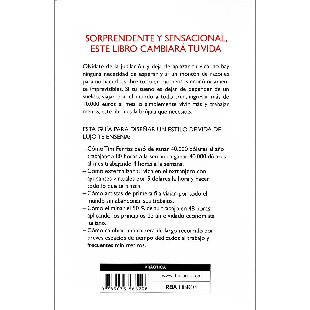 La semana laboral de 4 horas