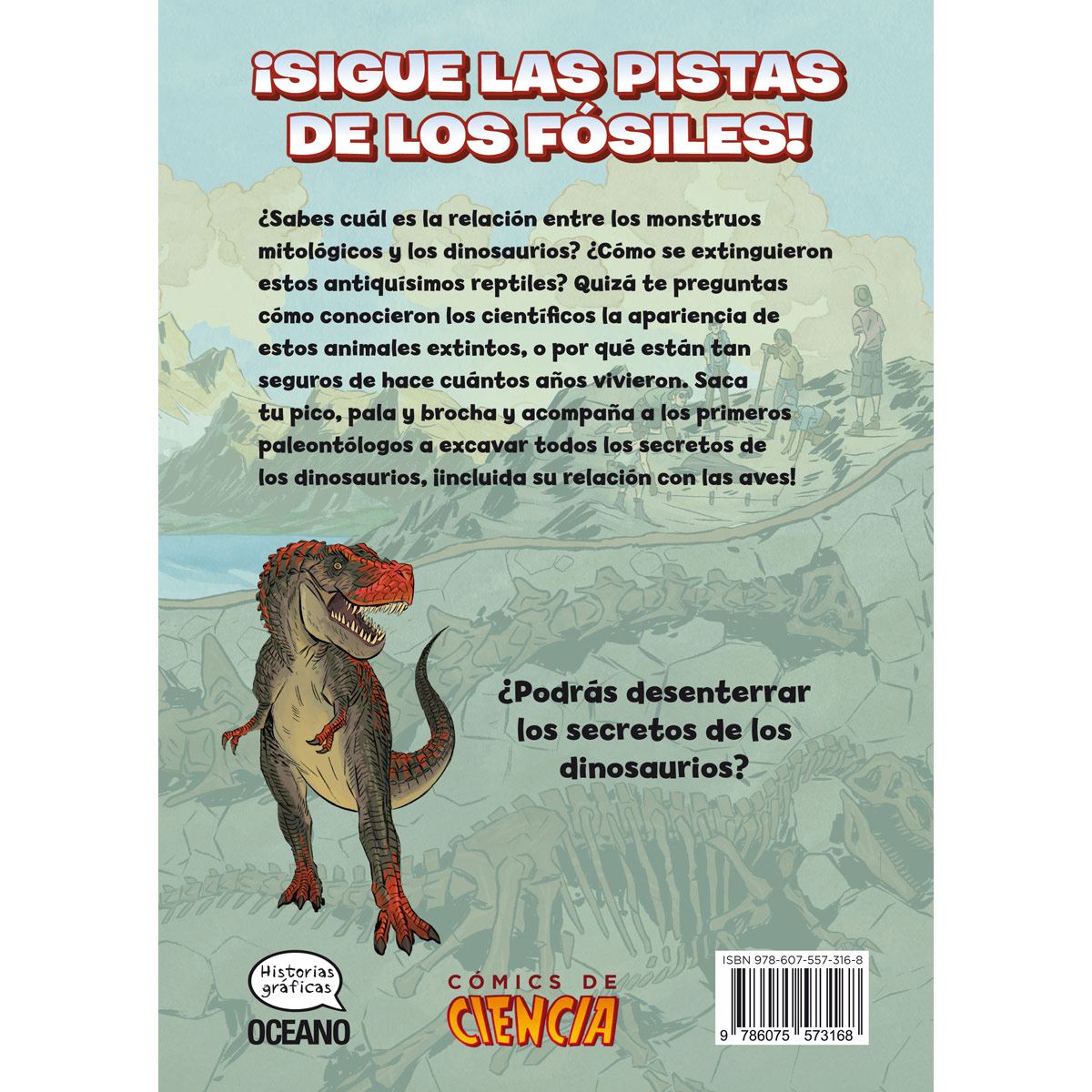 Cómics de ciencia. Dinosaurios. Fósiles y plumas