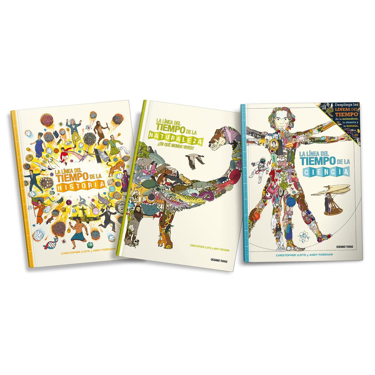 La gran línea del tiempo, (Paquete 3 volúmenes)