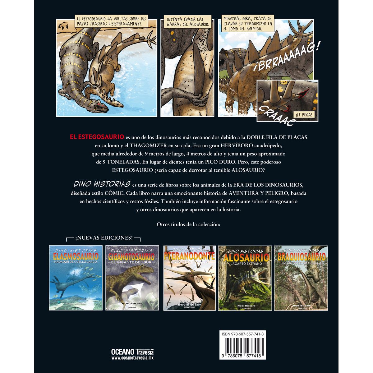 Estegosaurio. El dinosaurio con tejado (rústica)