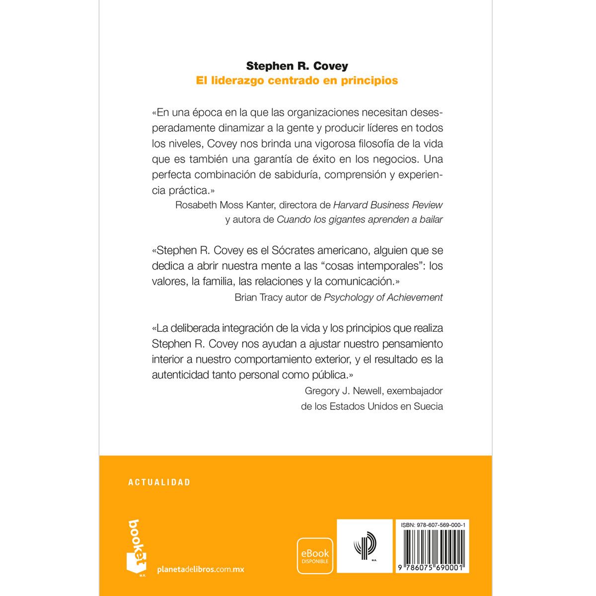 El liderazgo centrado en principios