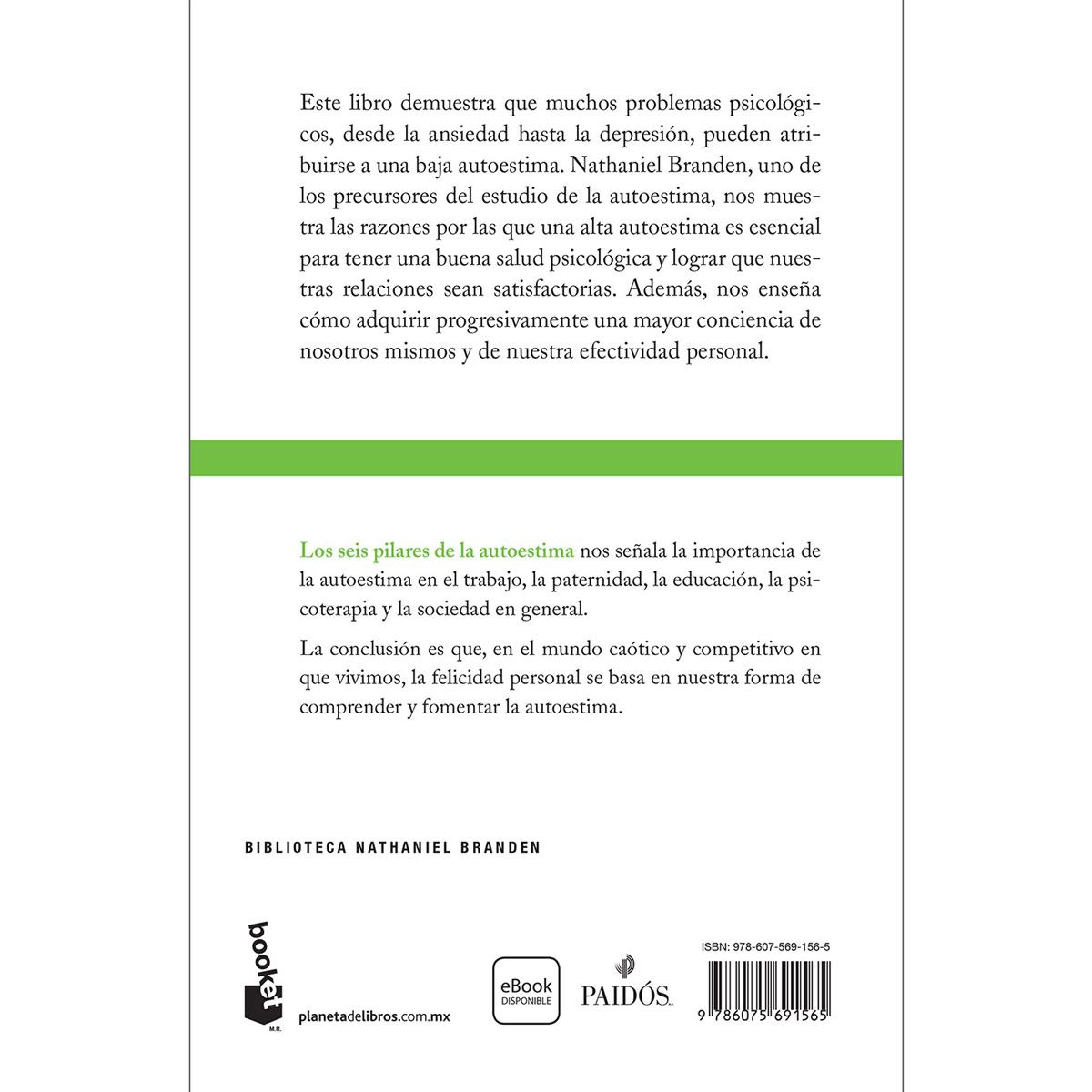 Los seis pilares de la autoestima TD