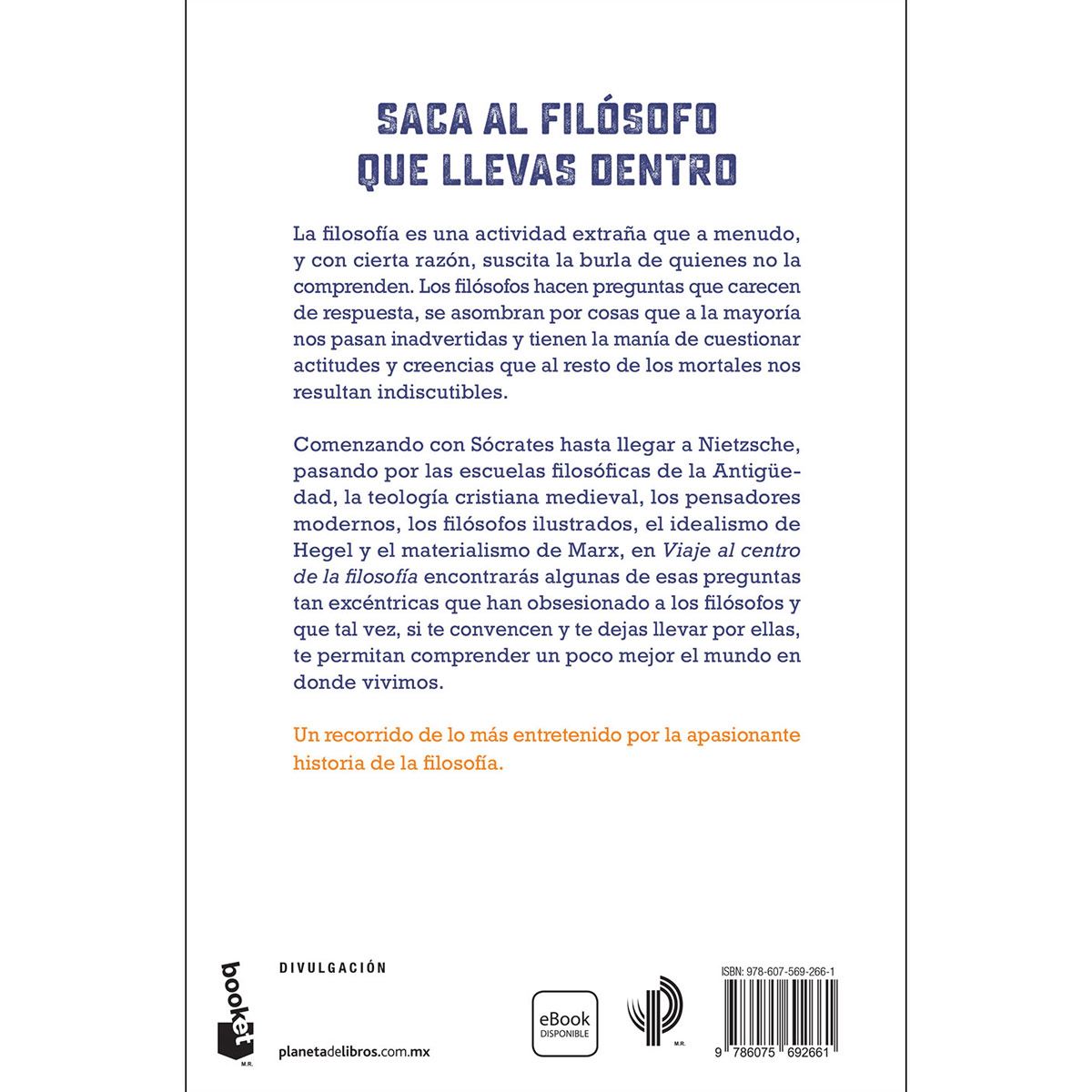 Viaje al centro de la filosofía