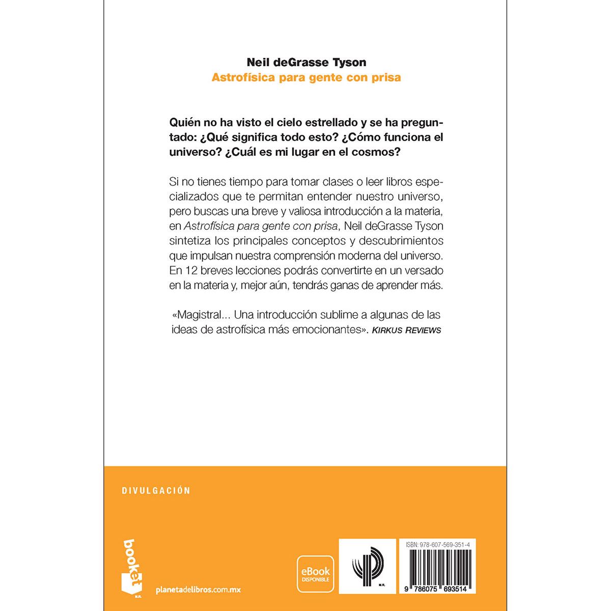 Astrofísica para gente con prisa