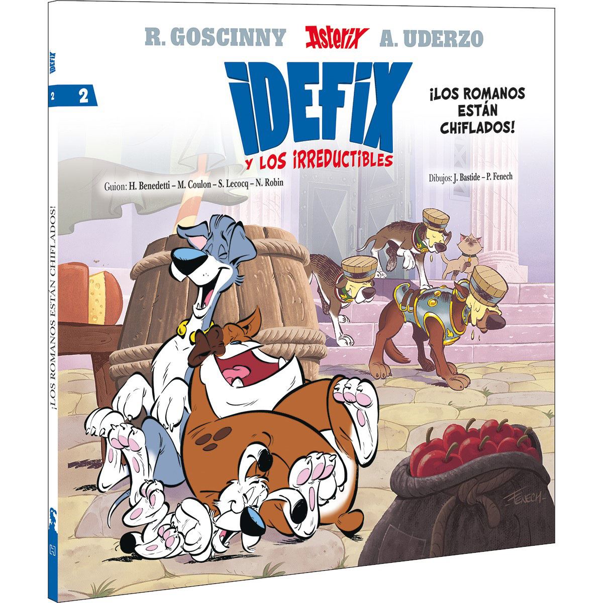 2. Idefix y los irreductibles. ¡Los romanos están chiflados!