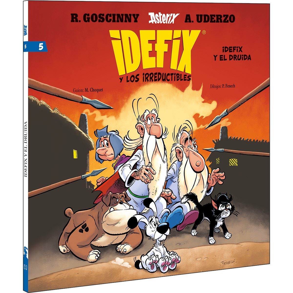 5. Idefix y los irreductibles. Idefix y el druida