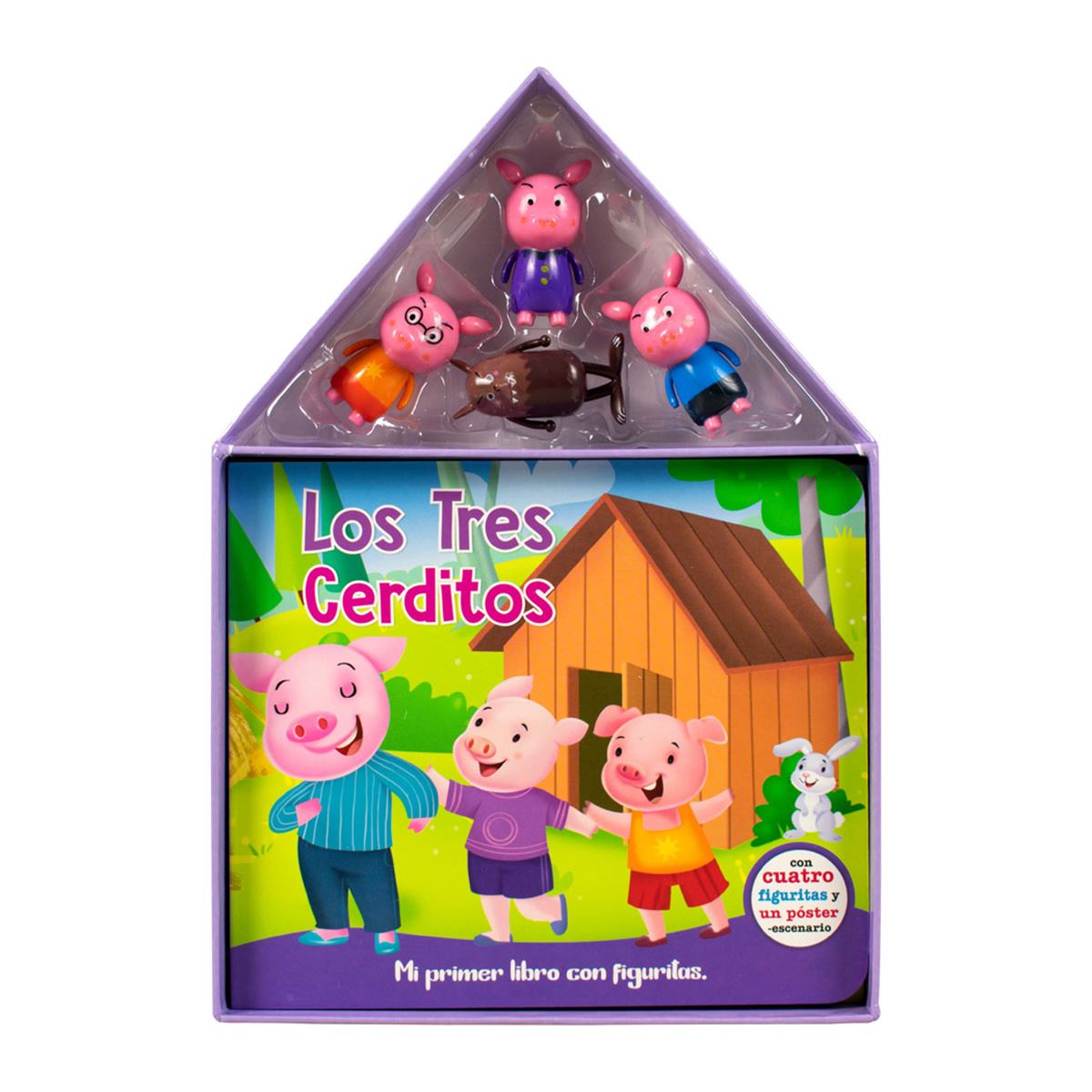 Los 3 Cerditos, Mi primer Libro con Figuritas