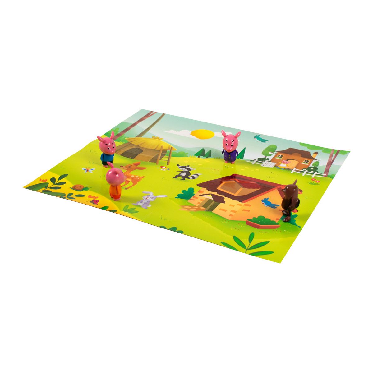 Los 3 Cerditos, Mi primer Libro con Figuritas